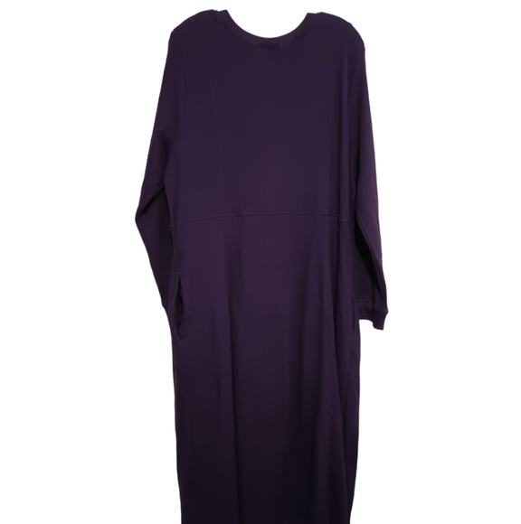 Woman Within Thermal Waffle Knit A-line dress Size 22-24 - Picture 4 of 4